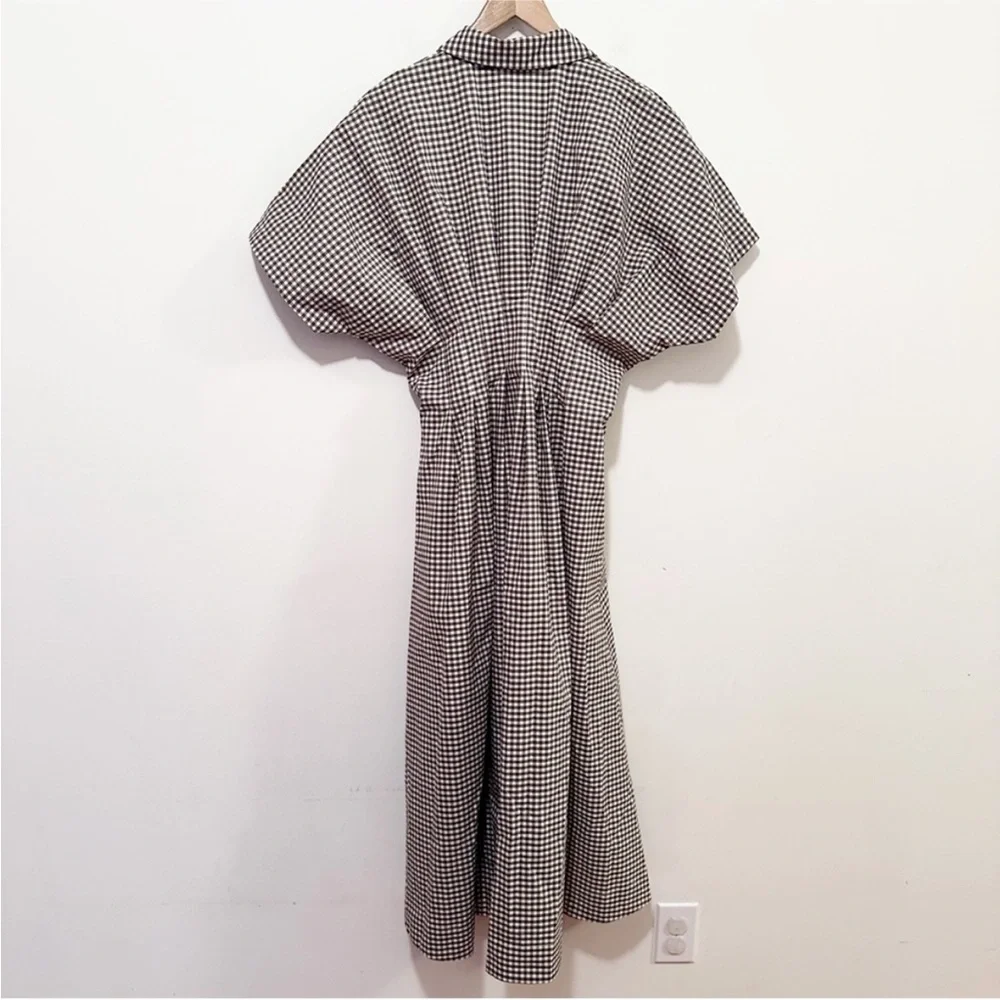 Anthropologie The Tobie Studded Shirt Dress by Exquise - Picture 10 of 12
